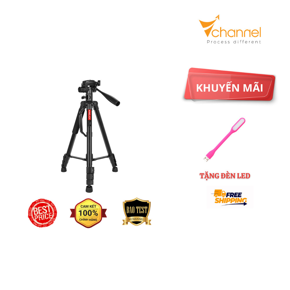 Chân Tripod KINGJOY VT-890H dành cho DSLR