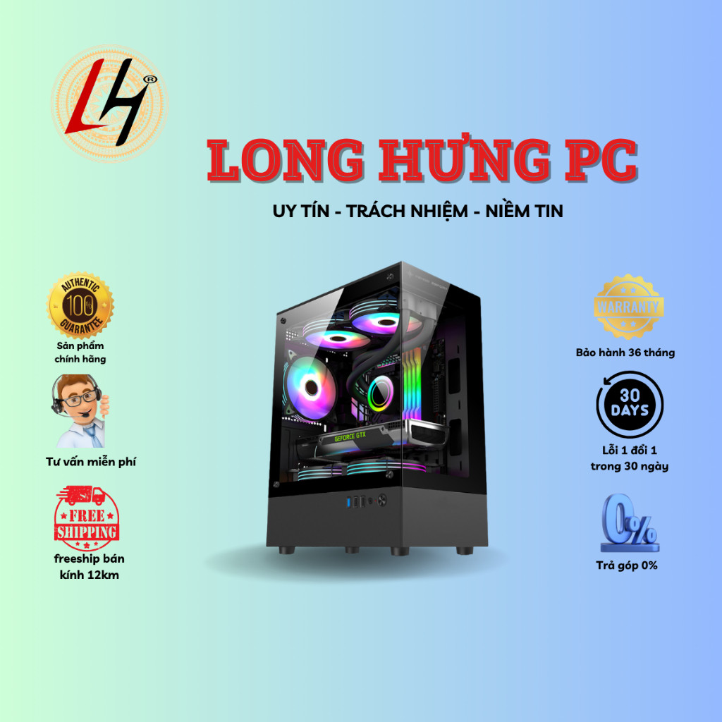 Vỏ case KENOO ESPORT MK100 đen/trắng, MK200 đen