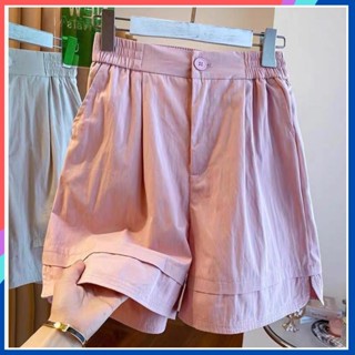 Quần short bigsize nữ cạp chun co giãn ống rộng thoải mái SH37 Quần đùi bigisze nữ vải gió mát mẻ form rộng rãi mặc nhà