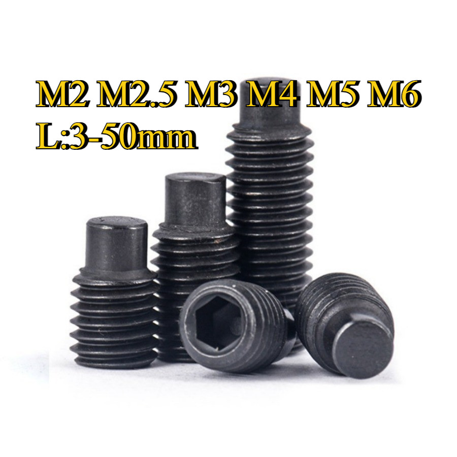 12.9 Lớp Hình Trụ Chắc Chắn Lục Giác Ổ Cắm Vít Bump Machine Meter Nails M2 / M2.5 / M3 / M4 / M5 / M