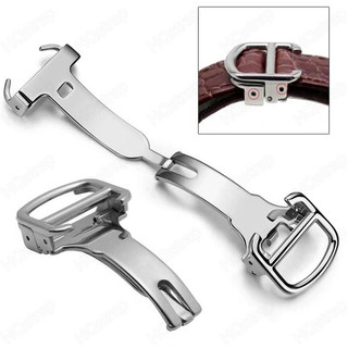 Khóa Gấp Cho for Cartier Xanh Ballon Đồng Hồ Khóa Thép Không Gỉ 16 Mm 18 Mm 20 Mm 12 Mm 14 Mm Dây Đeo Khóa Phụ Kiện