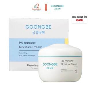  Kem dưỡng da Goongbe Pri-mmune Moisture Cream cho bé sơ sinh cấp ẩm mềm mại an toàn - Monnie Kids 