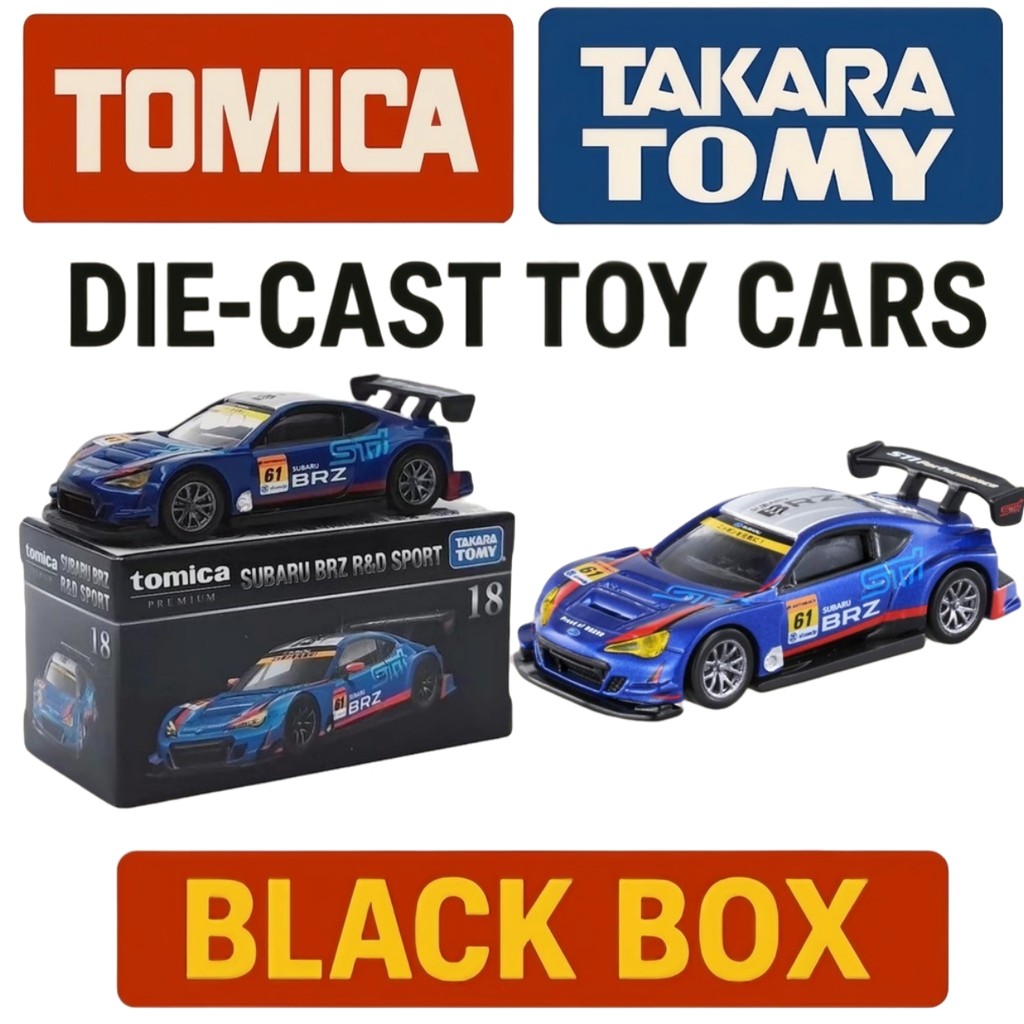 Xe mô hình đúc Tomica Subaru WRX STI Blue 1: 64 – Đồ chơi sưu tập JDM Rally đích thực dành cho trẻ e