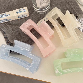 Màu Đá Cẩm Thạch Tay Cầm Lớn Kẹp Tóc Kẹp Tóc Mũ Phụ Kiện Cho Nữ