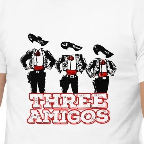 Ba Amigos Áo Thun Phim 80S Tee Cổ Tròn Nam Phong Cách Mới Ngộ nghĩnh