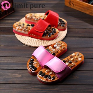  Limit PURE Bấm huyệt Massage Dép Tự Nhiên Sỏi Phản xạ Chân Bấm huyệt 