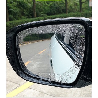 2 Miếng dán chống nước mưa kính chiếu hậu xe ô tô