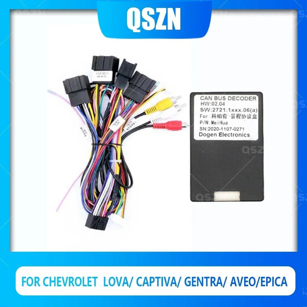 Đài Phát Thanh Ô Tô canbus Hộp DJ-003 Adapter Cho CHEVROLET Lova / Captiva / Gentra / Aveo / Epica D