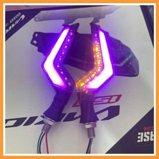 Xi nhan chữ Z  Led đuổi audi 12v gấp khúc cho xe điện x men,133s,xe máy