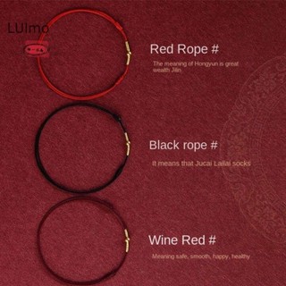 Luimo Thời Trang Handmade Vòng Tay Dây Đỏ Vòng Tay May Mắn Nam Nữ Vòng Tay Tốt Nhất Vòng Chân SBS