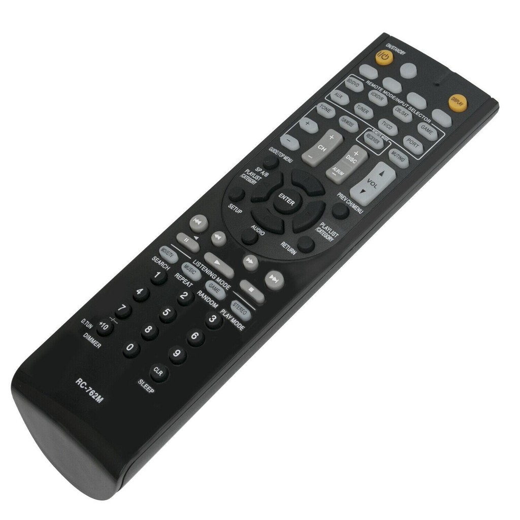 RC-762M Mới Cho Onkyo Bộ Thu Âm Thanh AV Remote HT-R380 HT-R538 HT-S3400 SKC-380