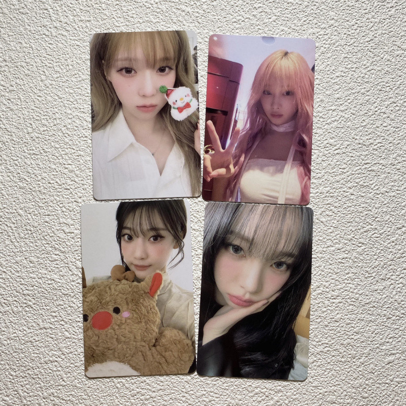 Chính Hãng Chính Hãng aespa Photocard whiplash kms Giáng Sinh Ký Thẻ Album karina Mùa Đông giselle n