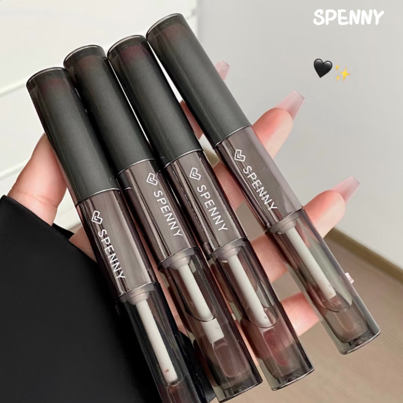 SPENNY Son bóng Mang theo son môi và áo mưa của riêng bạn nó lâu trôi và sẽ không làm hỏng lớp trang