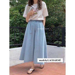 Chân váy xoè chữ A cạp chun 857
