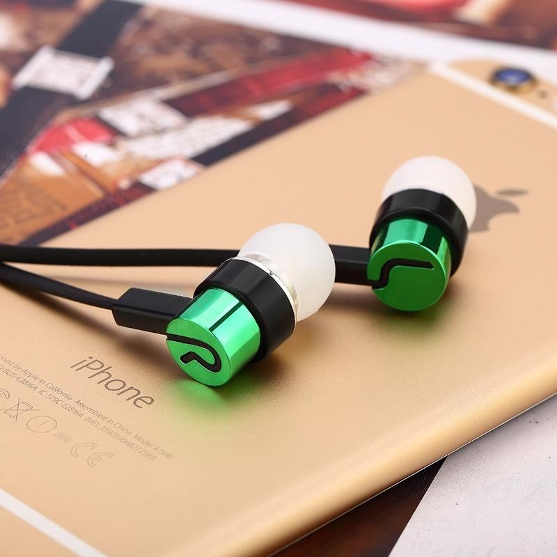 Tai Nghe Nhét Tai Có Dây In Ear Dây Chống Rối Super Bass Cho iPhone Huawei Samsung Xiaomi Oppo Vivo