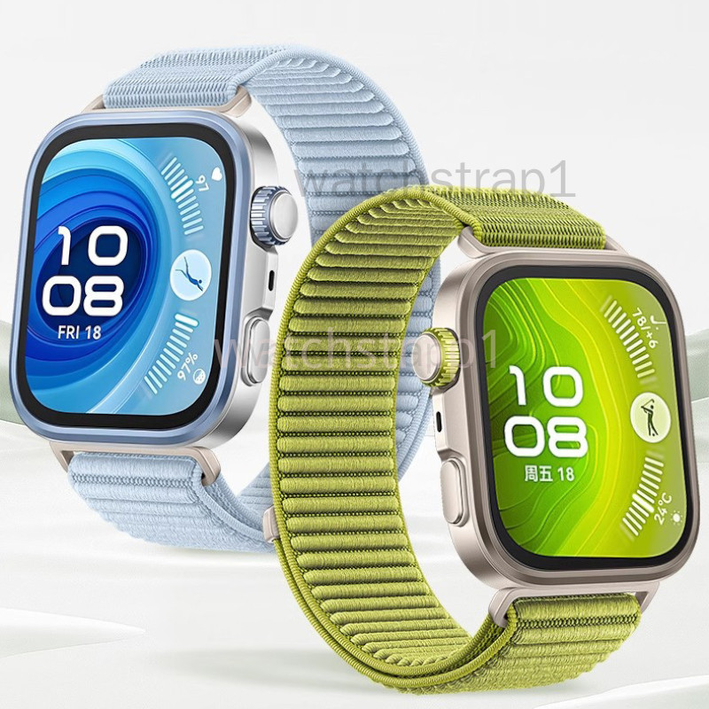 Dây đeo Nylon mới cho Huawei Watch Fit 4 Pro Fit 4 Fit 3 Man Girl Thời trang nữ Dây đeo đồng hồ dễ t
