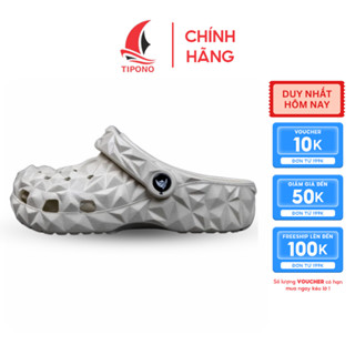 Dép Sục TIPONO Nam Nữ Màu Trơn Cao 3cm, Chất Liệu Eva Siêu Nhẹ, Chống Trơn Trượt sầu riêng LC16