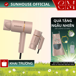 Máy sấy tóc Sunhouse SHD2313 Chính hãng, 2 chế độ, đầu sấy mỏ vịt, gấp gọn cho khách sạn - CHEAPMALL SUNHOUSE