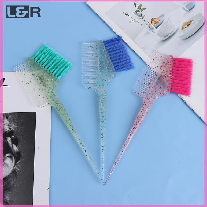 < L & < Pro Salon Hair Color Hair Dye Brush Lược nhuộm tóc Root Hair Bleach Tint Brush
