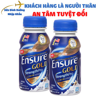 6 chai Ensure gold nước Vigor HMB 237ml  - Hàng chính hãng - Date mới