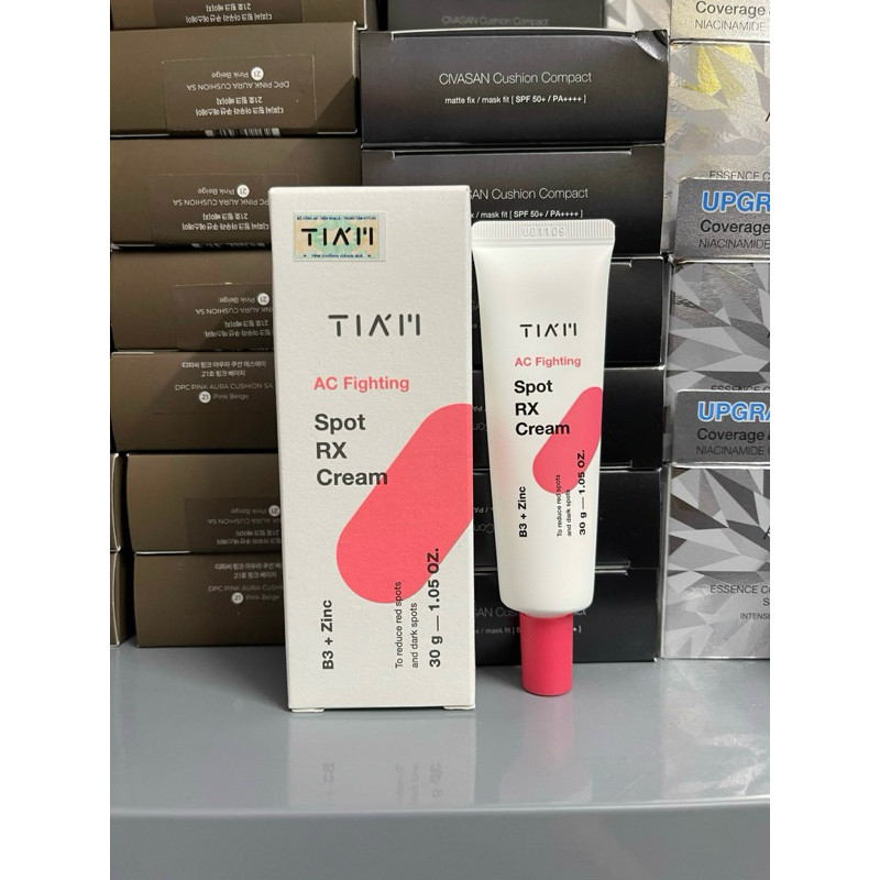 [Chính Hãng] Kem Chấm Mụn Giảm Viêm Sưng Tiam AC Fighting Spot RX Cream