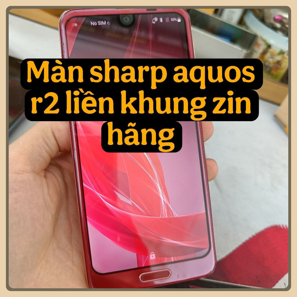 Màn hình sharp aquos r2 zin hãng liền khung còn đẹp chất lượng cao