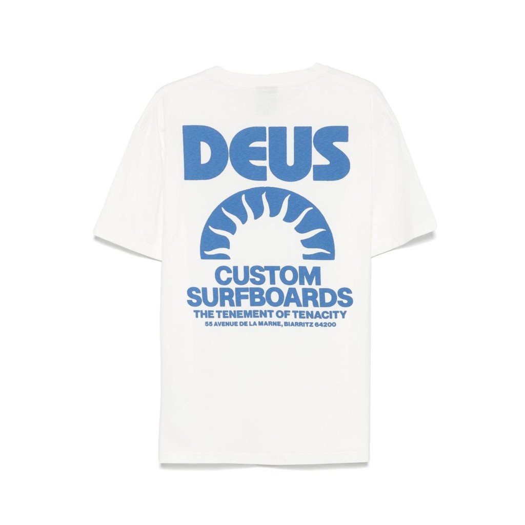 Deus Ex Machina Thời Trang Thường Ngày Mùa Hè Cotton Nguyên Chất Khẩu Hiệu In Hình
