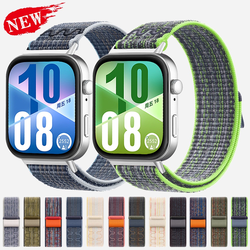 Dây Nylon thể thao cho Huawei Watch Fit 4 Pro / Fit 4 / Fit 3 Dây đeo giải trí cho Huawei Watch Fit 