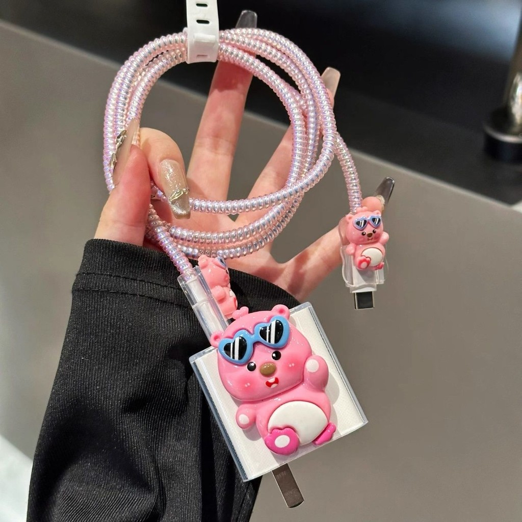 Dễ Thương Loopy Cho VIVO 66W 33W 120W Bộ Sạc Bảo Vệ V27e Vỏ Sạc V29 5g 80W Cho vivo 33w Vỏ Sạc 44w 1