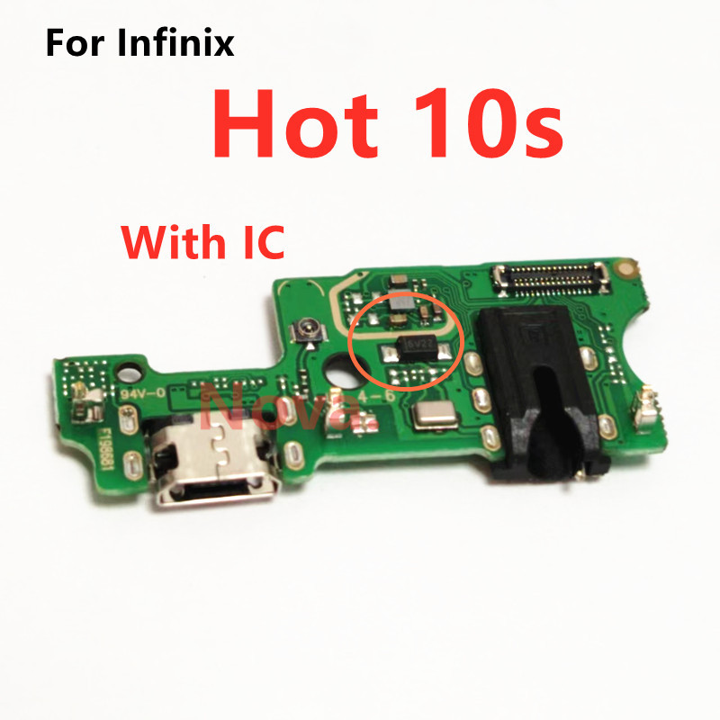 Bảng sạc nhanh cho đế sạc USB Infinix Hot 10s với các bộ phận điện thoại di động IC