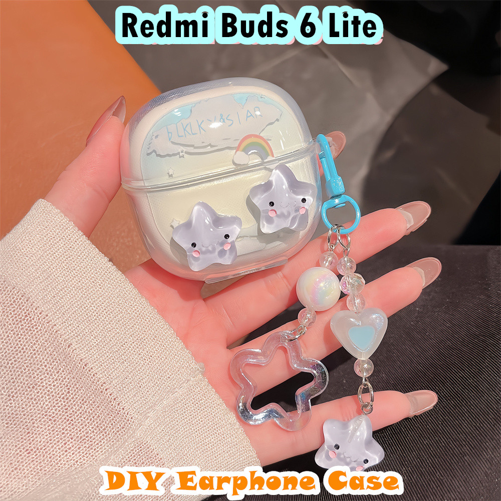 [Bộ sưu tập] Dành cho vỏ Redmi Buds 6 Lite Vỏ tai nghe silicon mềm DIY Phim hoạt hình mát mẻ NO.1