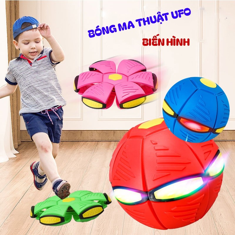 Đồ chơi bóng ma thuật UFO biến hình cho bé yêu, Bóng ma thuật nhảy lên UFO cho mọi lứa tuổi