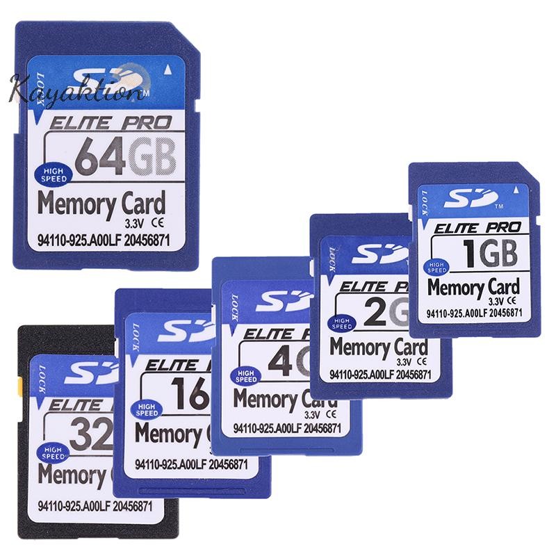 Kayaktion 1GB 2GB 4GB 8GB 16GB 32GB 64GB Thẻ nhớ Flash kỹ thuật số an toàn Đẹp