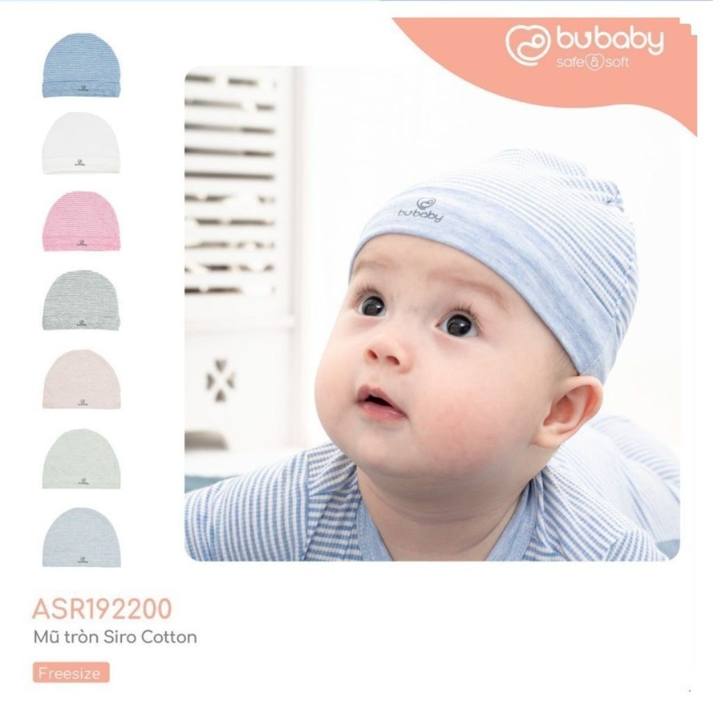 BU Baby Mũ sơ sinh cho bé - Mũ tròn ASR19S300 ABB192200 ASR192200 ABB1922NS -  sơ sinh - Mũ sơ sinh 