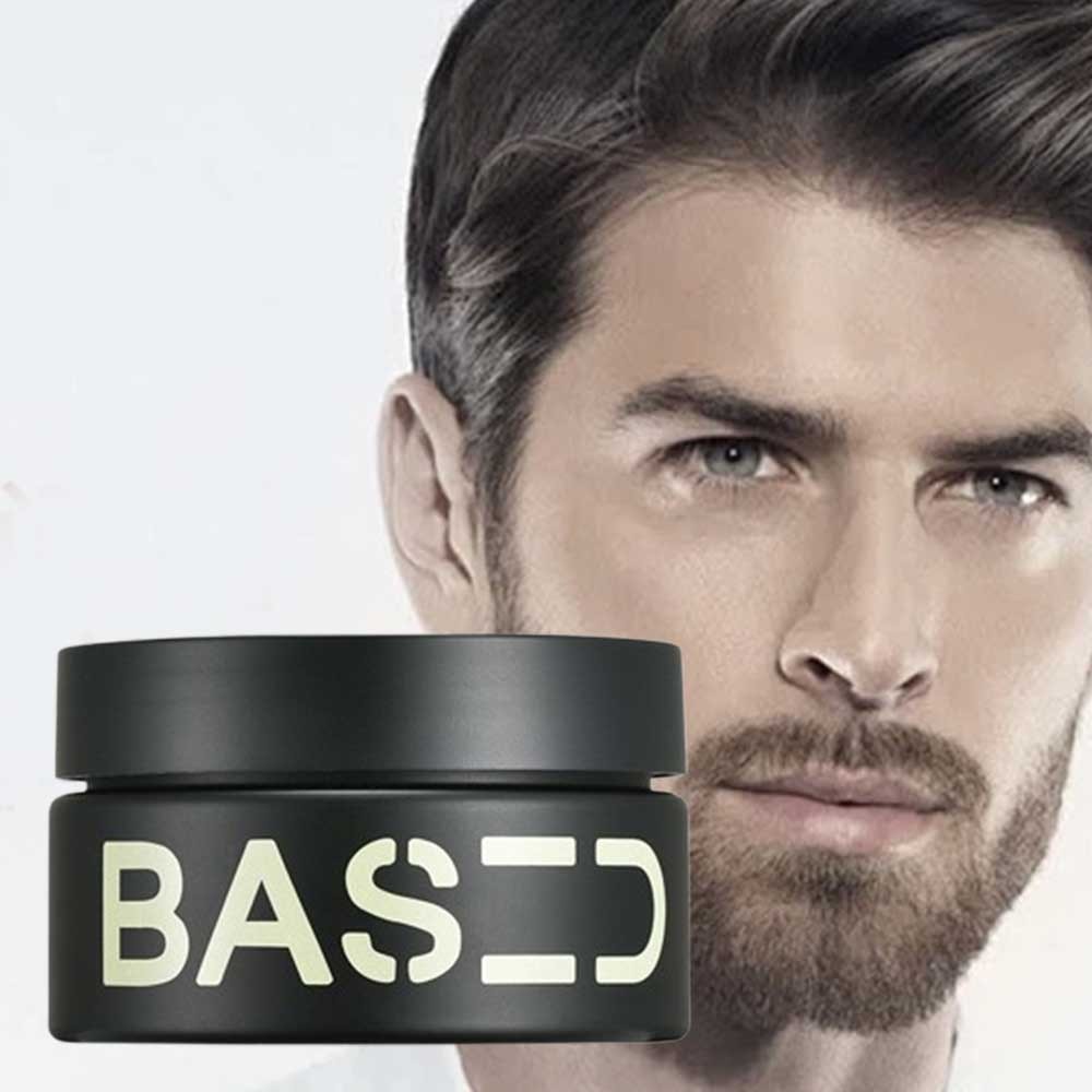 Based on Bodyworks・90ml Hair Clay Instant Volume Round Jar Matte Texture Hold Men Hair Styling Paste