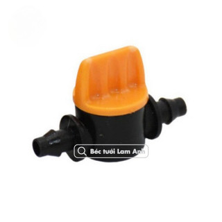  Combo 10 cái van khóa sino 6mm 2 đầu gài van điều chỉnh khí oxy bể cá thủy sinh tưới nhỏ giọt - Lam anh 