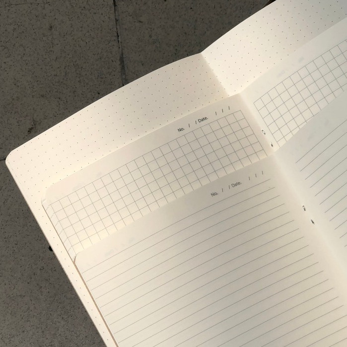 [A5] Ruột Sổ Tay Journal, Ruột Sổ Refill Giấy Ford Kem/ Kraft Nhật Định Lượng 80/100gsm