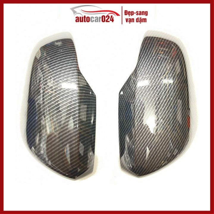 Ốp gương chiếu hậu Triton 2019-2021,Pajero Sport 2019-2021 vân cacbon