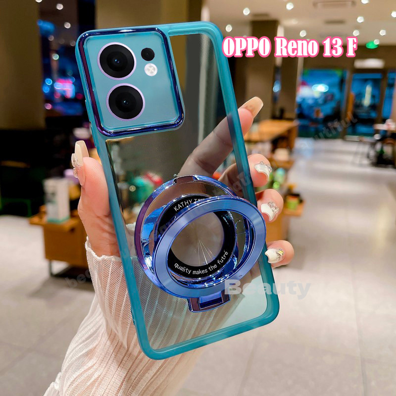 Ốp điện thoại Oppo Reno 13F cho Reno 13 F 13F 13Pro Reno13 F Reno13Pro Reno13F 5G 4G có giá đỡ bảo v