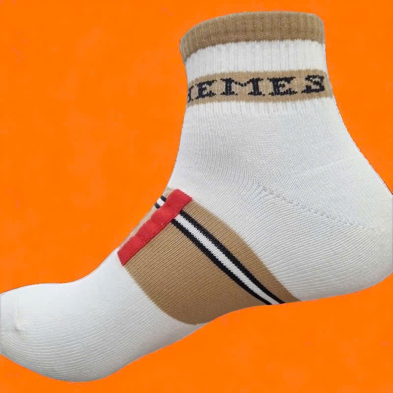 Tất Vớ Thể Thao Hemes Cổ Trung Dệt Kim Trơn Nam Nữ, Tất Thời Trang Thông Thoáng Dễ Kết Hợp Phối Đồ- 