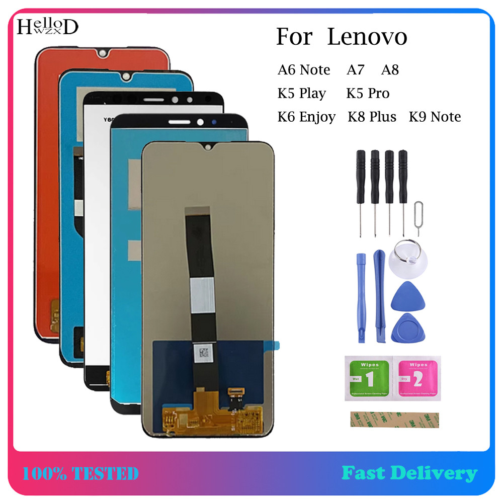 Dành Cho Lenovo A6 Note L19041 A7 L19111 A8 2020 K5 Play K5 Pro L38041 K6 Enjoy L38082 K8 Plus XT190