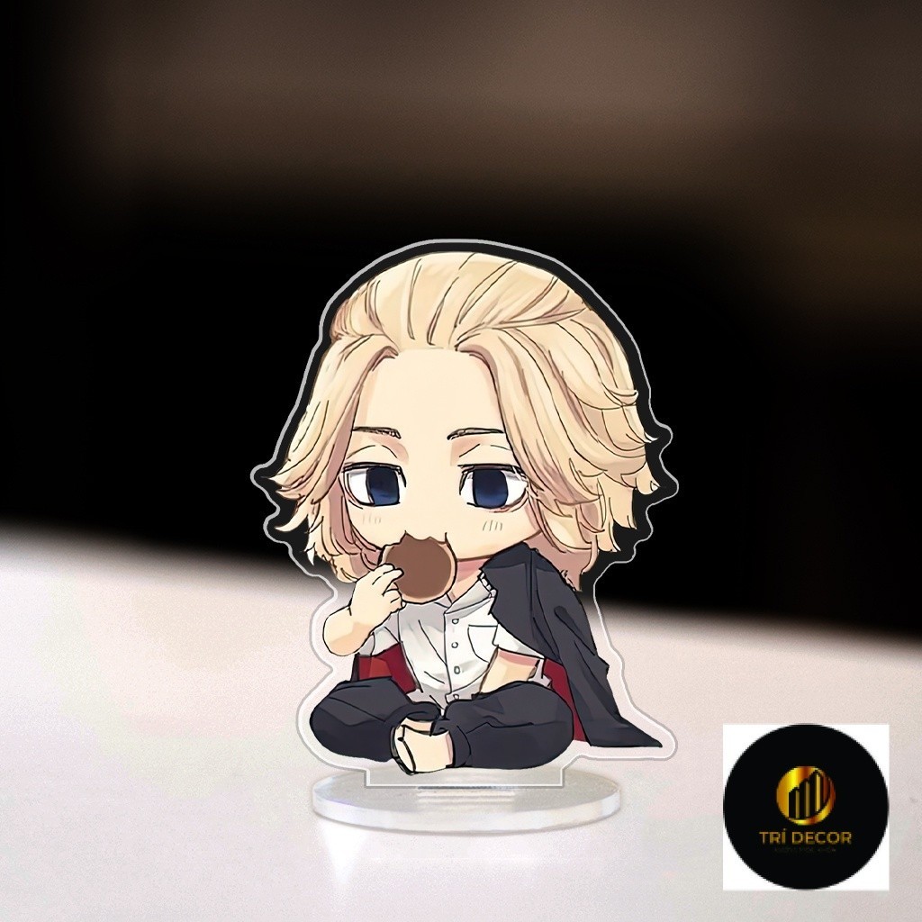 Mô hình đứng Standee Tokyo Revengers Takemichi Mikey Ran Rindou Izana phong cách chibi anime trang t