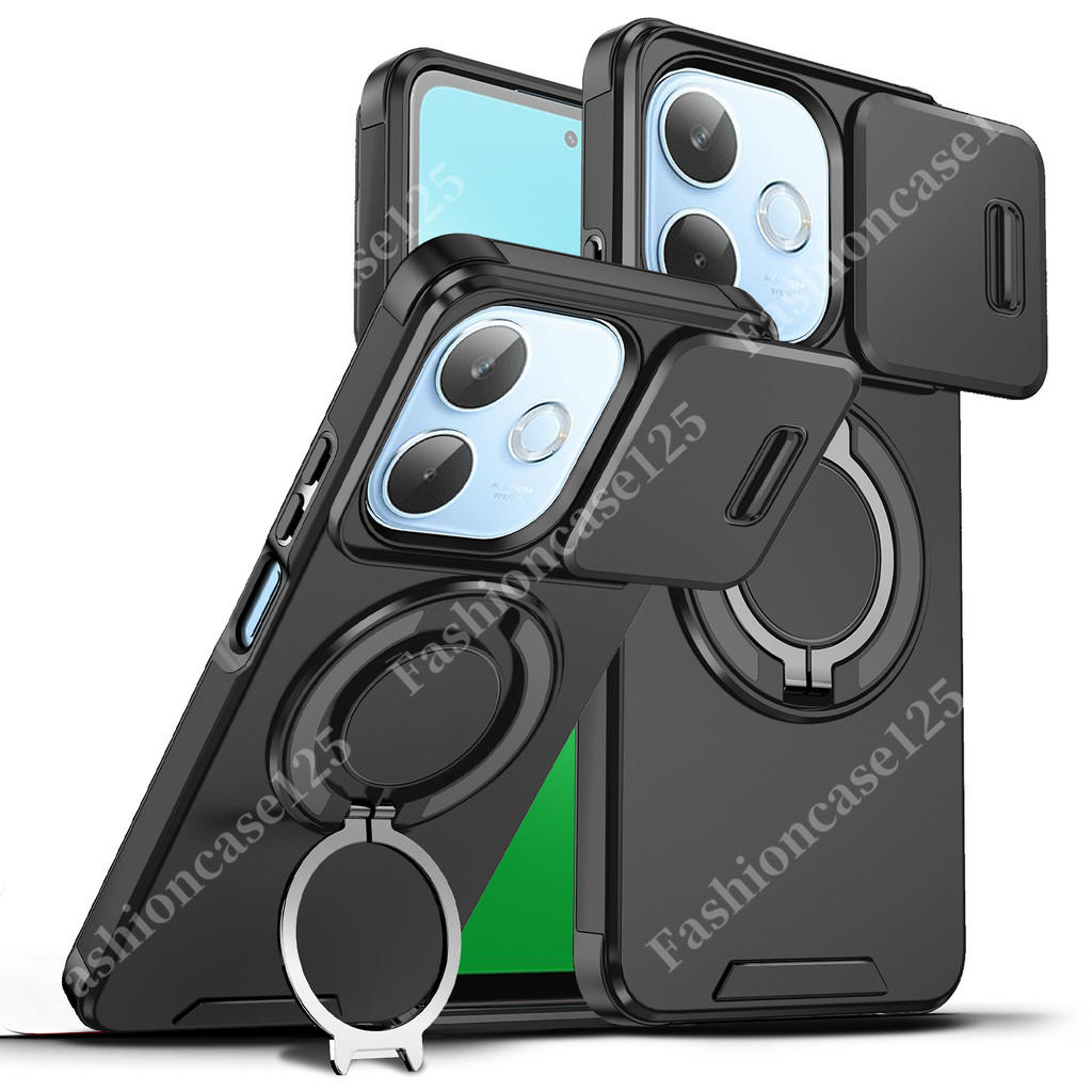 Ốp lưng chống sốc Oppo A5 Pro 5G 2025 Vỏ bọc từ tính trượt cho Oppo A5 Pro A5Pro 5A OppoA5Pro 5G 4G 