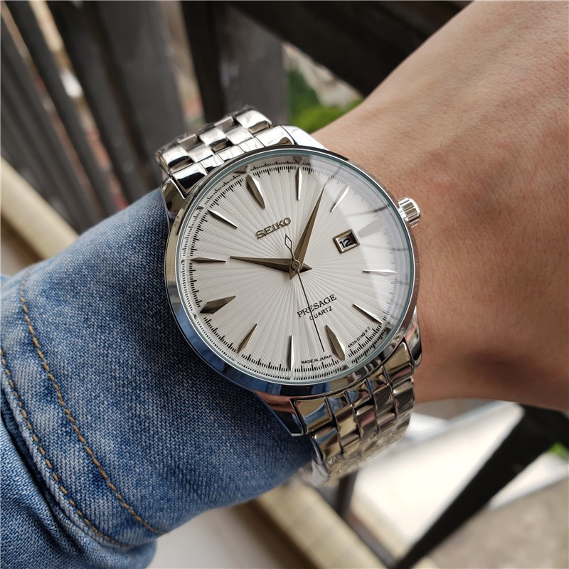 SEIKO Nam Nhật Bản Astron Series Pilot Độ bền Fine Crown Blue Lion Grand Seiko Gs Đồng hồ nam thép k