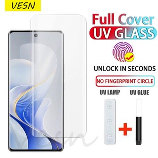 Kính cường lực toàn màn hình keo UV Cho VIVO S20 S19 S18 S17 S17E S17T S16 Pro 5G 2025