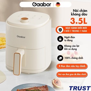 Nồi chiên không dầu Gaabor AF-35M02A 3.5L nút cơ chống dính tiện lợi đa năng mini nhỏ gọn