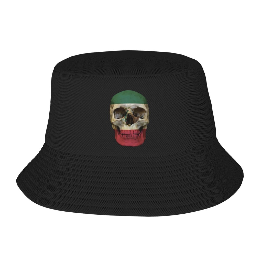 Mexico Skull Flag Biker Mc Banner Mũ ngư dân