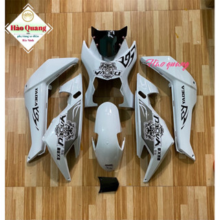 Bộ nhựa 8 món xe điện Xmen kèm tem hổ chuẩn trung (tặng ốc dàn áo +4 ốc màu mặt nạ)