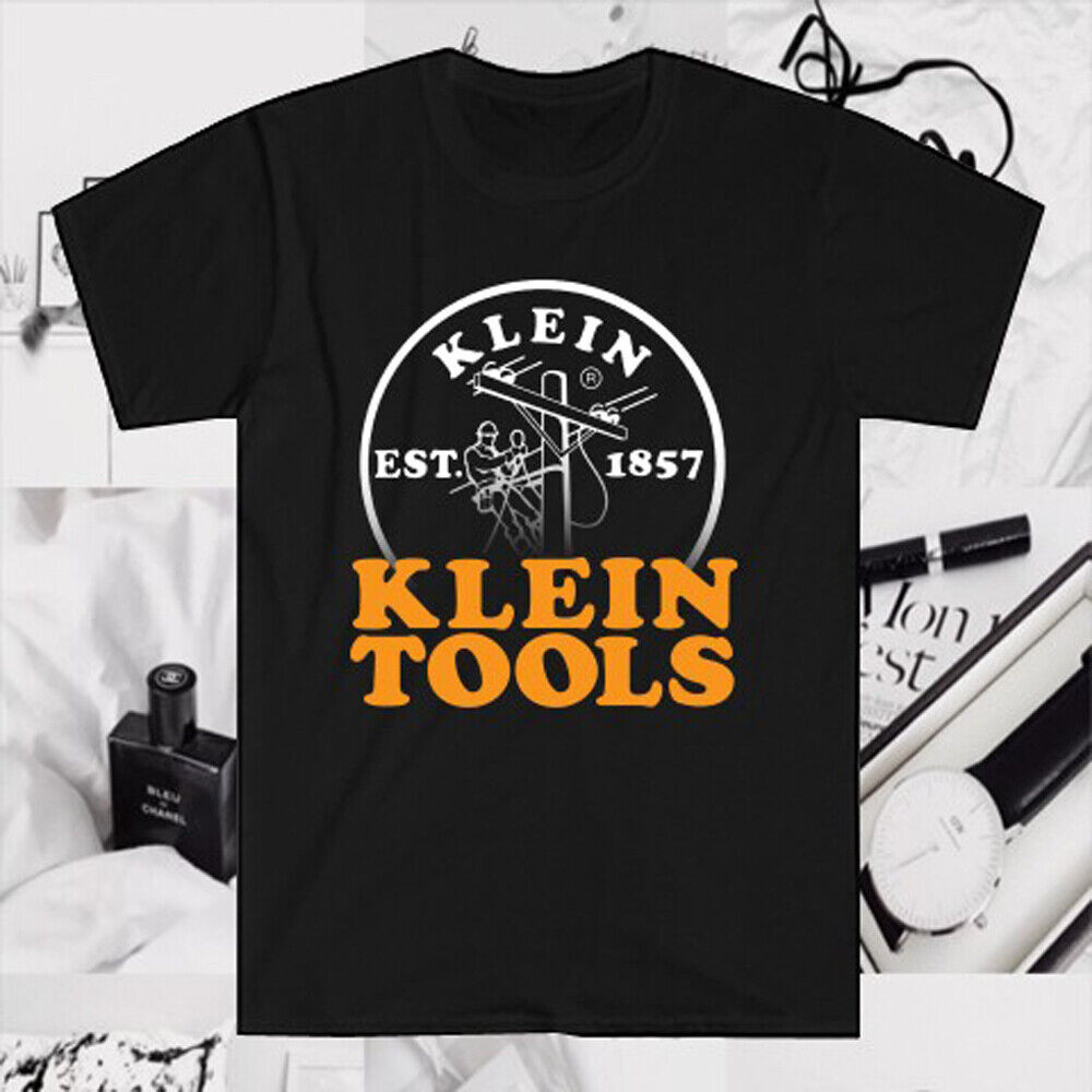 Klein Tools Est. Áo thun nam màu đen 1857