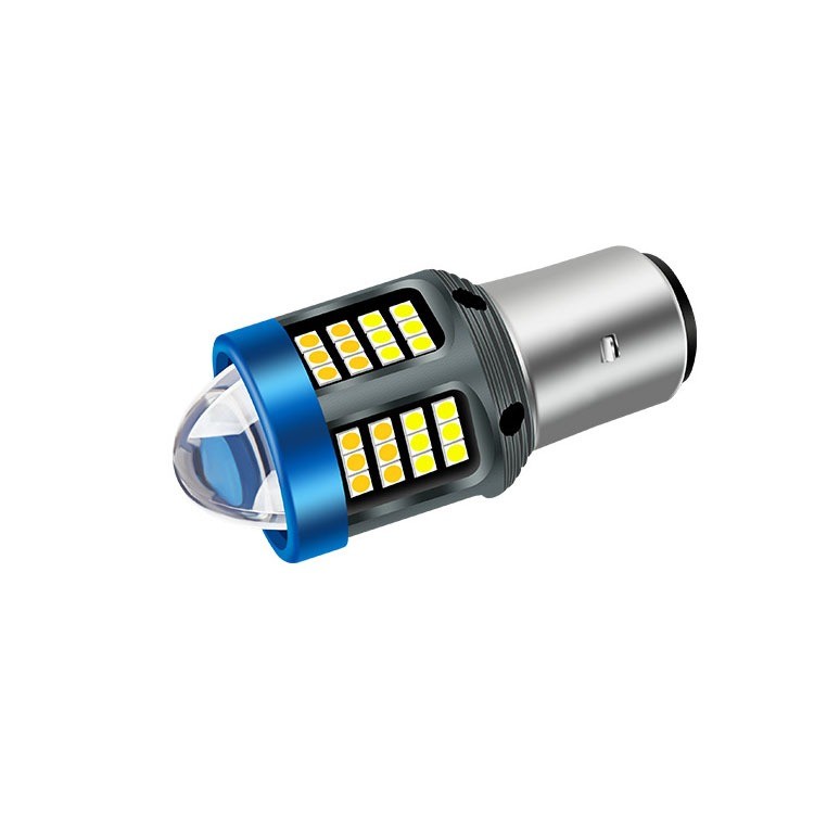 Đèn pha led ánh sáng trắng dùng xe tay ga SCR xe máy điện PEGA xe GD110